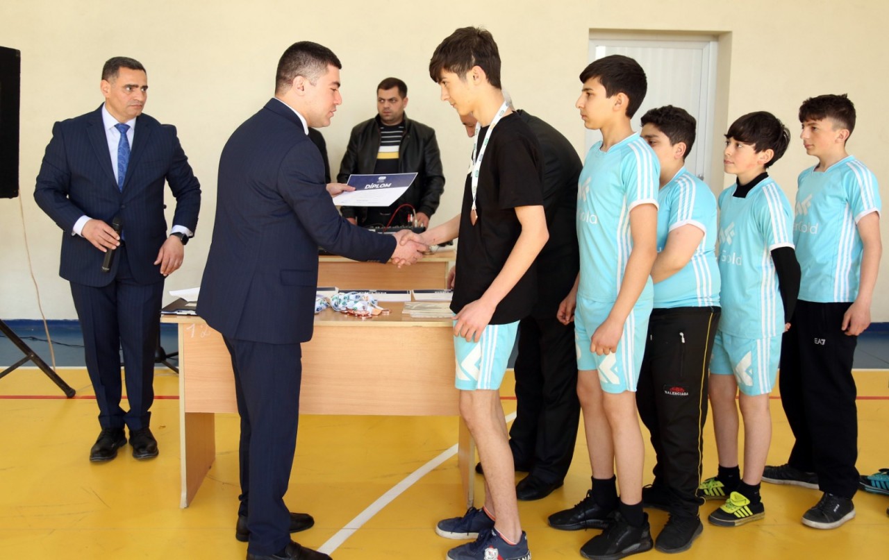 Daşkəsən şəhidlərinin xatirəsinə həsr olunan voleybol birinciliyi keçirildi - FOTOLAR